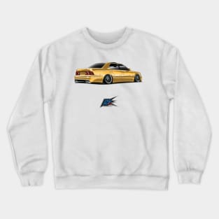 lexus ls400 yellow Crewneck Sweatshirt